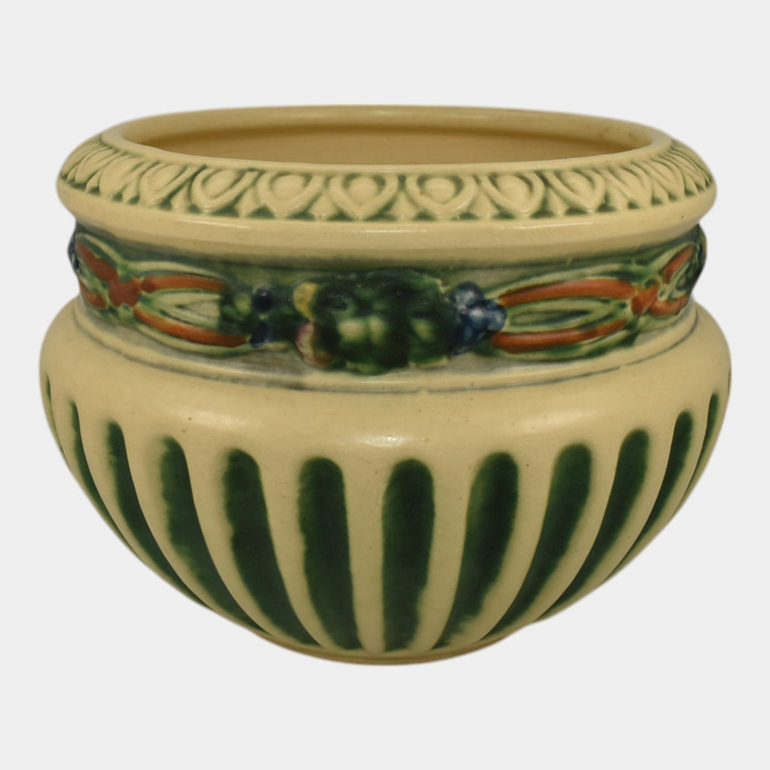 Roseville Corinthian 1923 Vintage Art Pottery Ceramic Jardiniere Planter 601-7