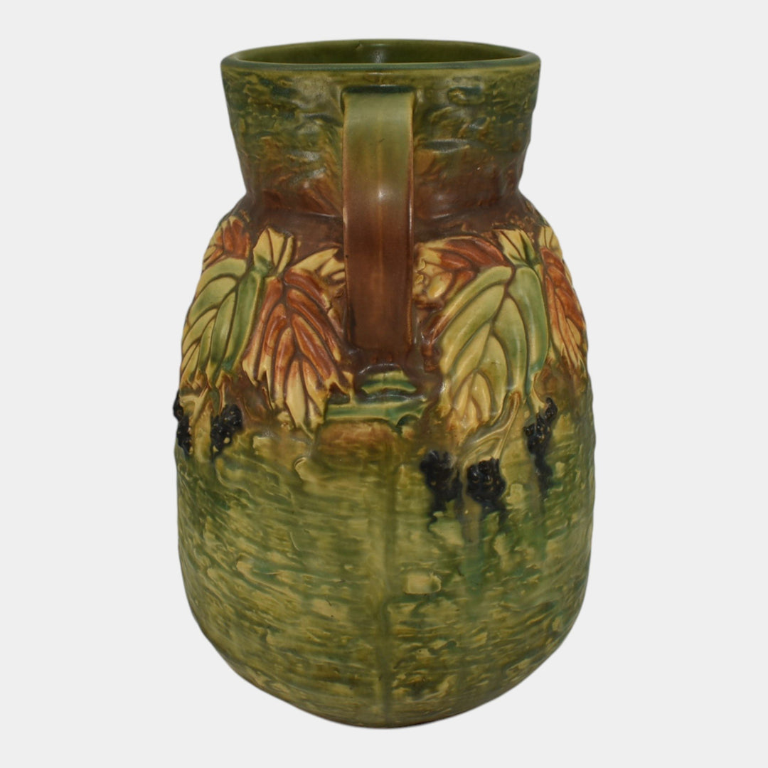 Roseville Blackberry 1932 Vintage Art Pottery Tall Vase 578-12