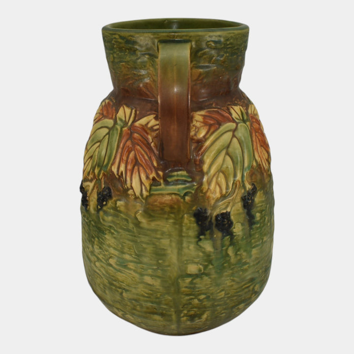 Roseville Blackberry 1932 Vintage Art Pottery Tall Vase 578-12