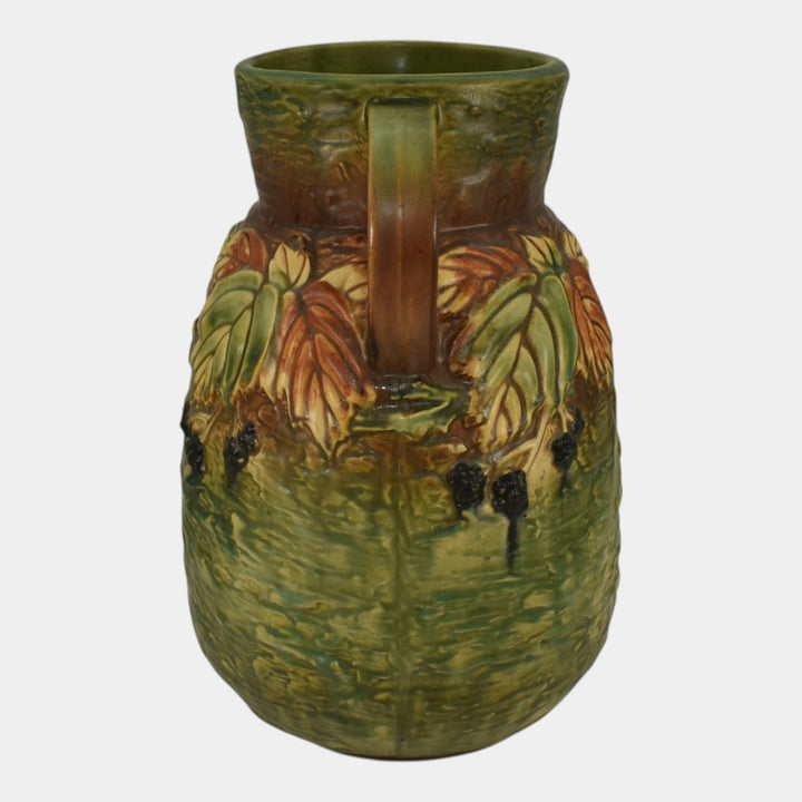 Roseville Blackberry 1932 Vintage Art Pottery Tall Vase 578-12