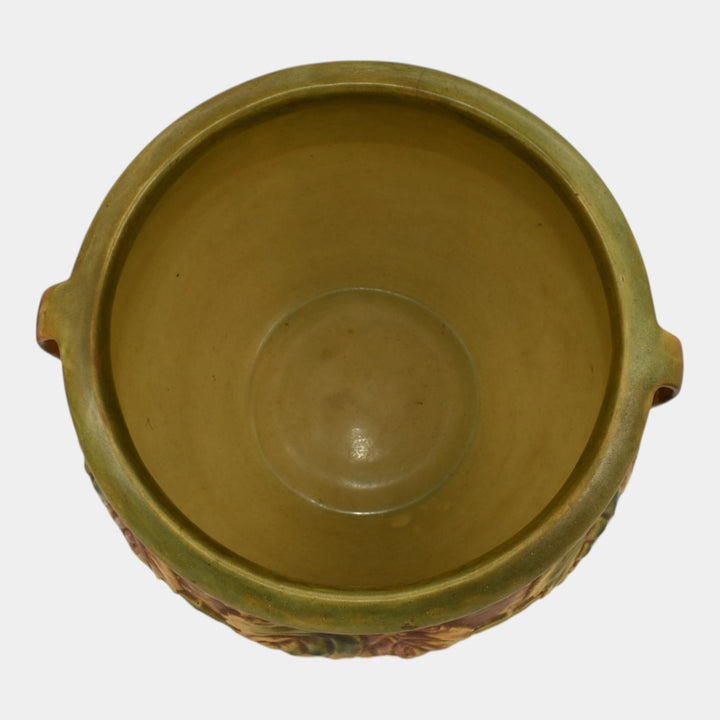 Roseville Blackberry 1932 Arts And Crafts Pottery Large Jardiniere Planter 623-8
