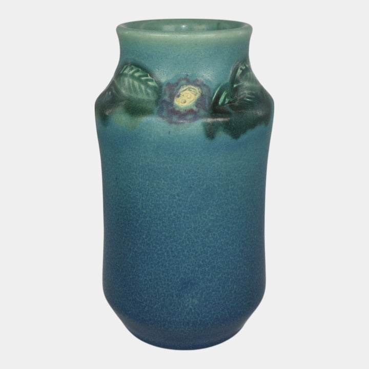 Rookwood 1915 Vintage Art Pottery Blue Ceramic Flower Vase 2120 Todd