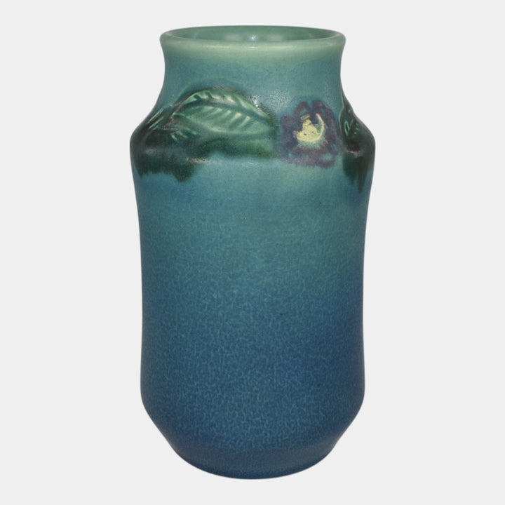 Rookwood 1915 Vintage Art Pottery Blue Ceramic Flower Vase 2120 Todd