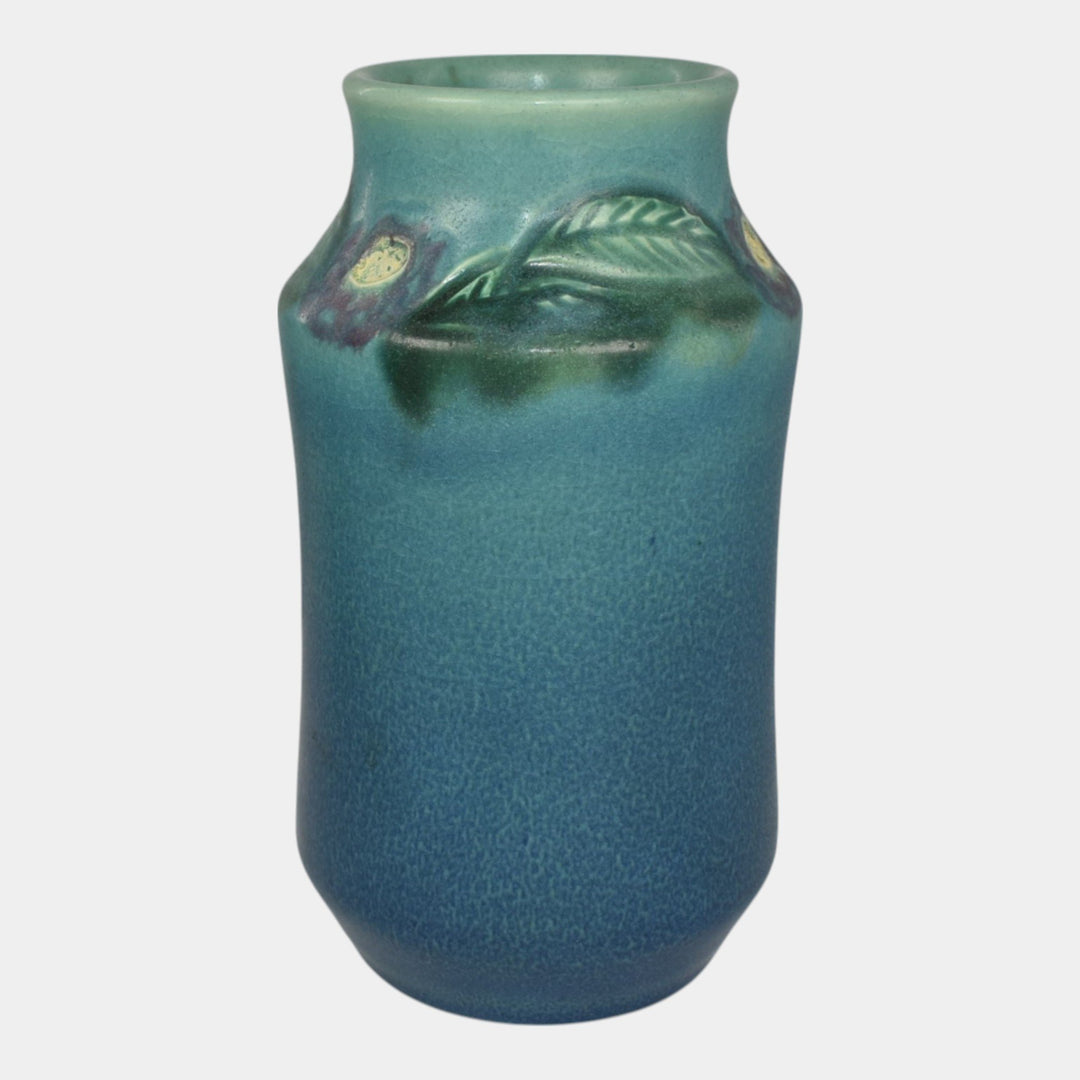 Rookwood 1915 Vintage Art Pottery Blue Ceramic Flower Vase 2120 Todd