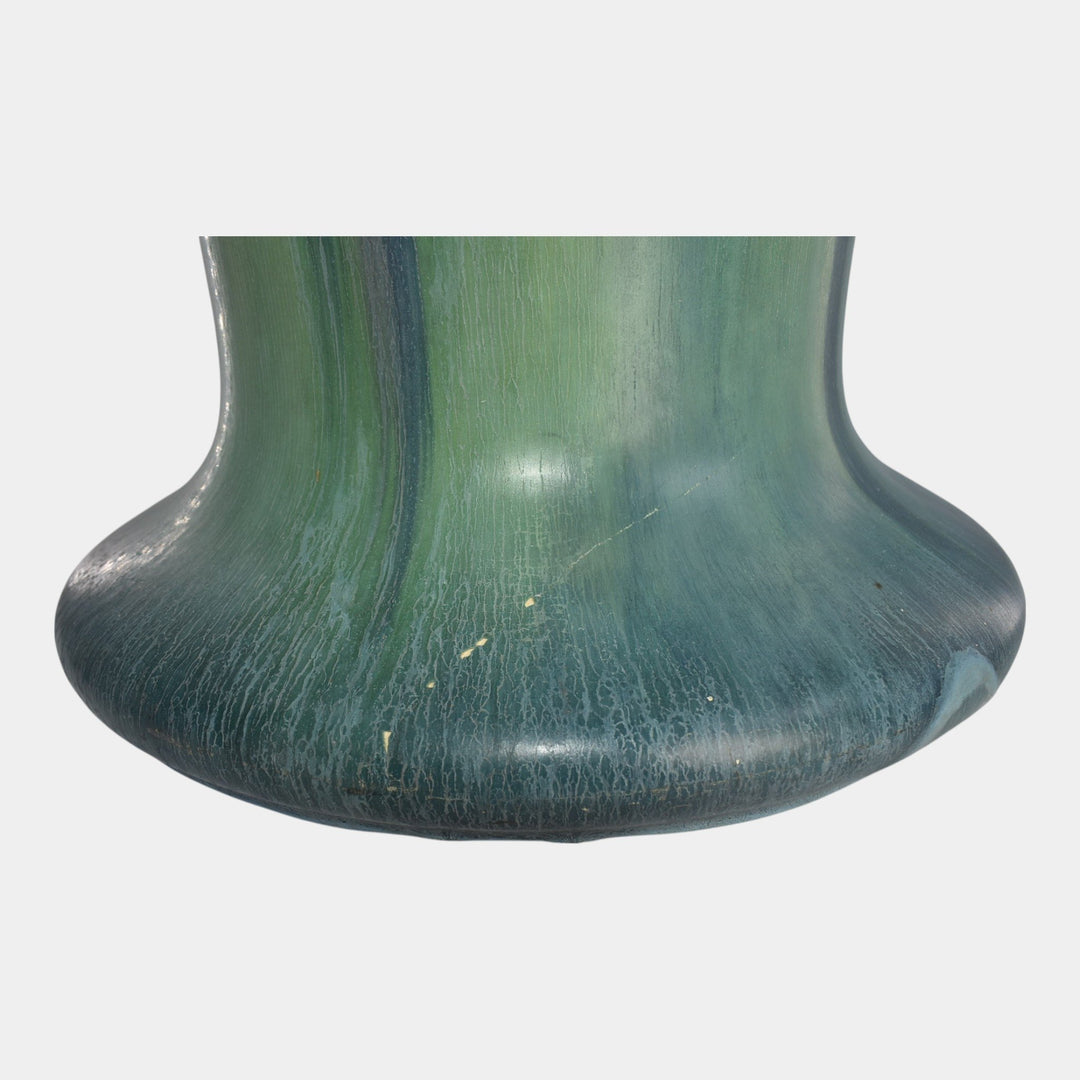 Roseville Pottery Baneda 1932 Green Art And Crafts Jardiniere Pedestal 626-10