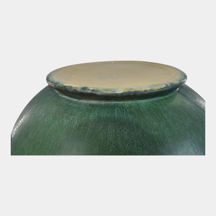 Roseville Pottery Baneda 1932 Green Art And Crafts Jardiniere Pedestal 626-10