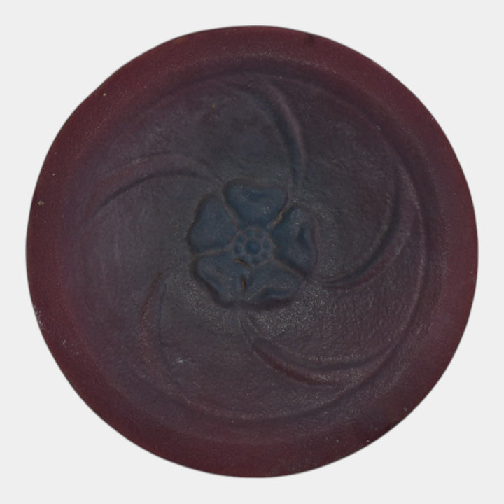 Van Briggle 1907-12 Vintage Art Pottery Purple Plate 16