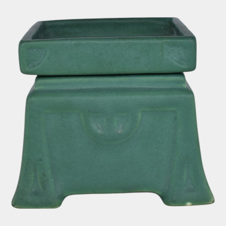 Roseville Matte Green 1907 Arts and Crafts Art Pottery Planter 215-4