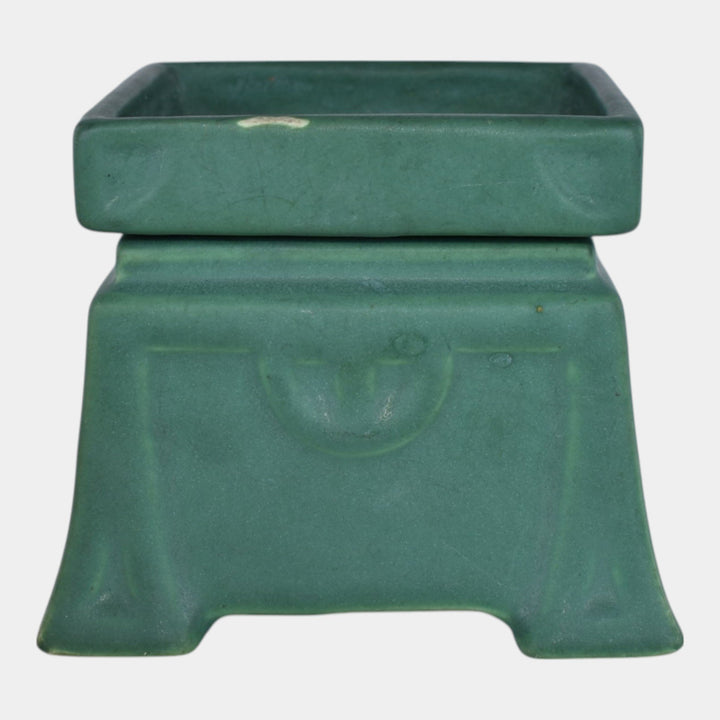 Roseville Matte Green 1907 Arts and Crafts Art Pottery Planter 215-4