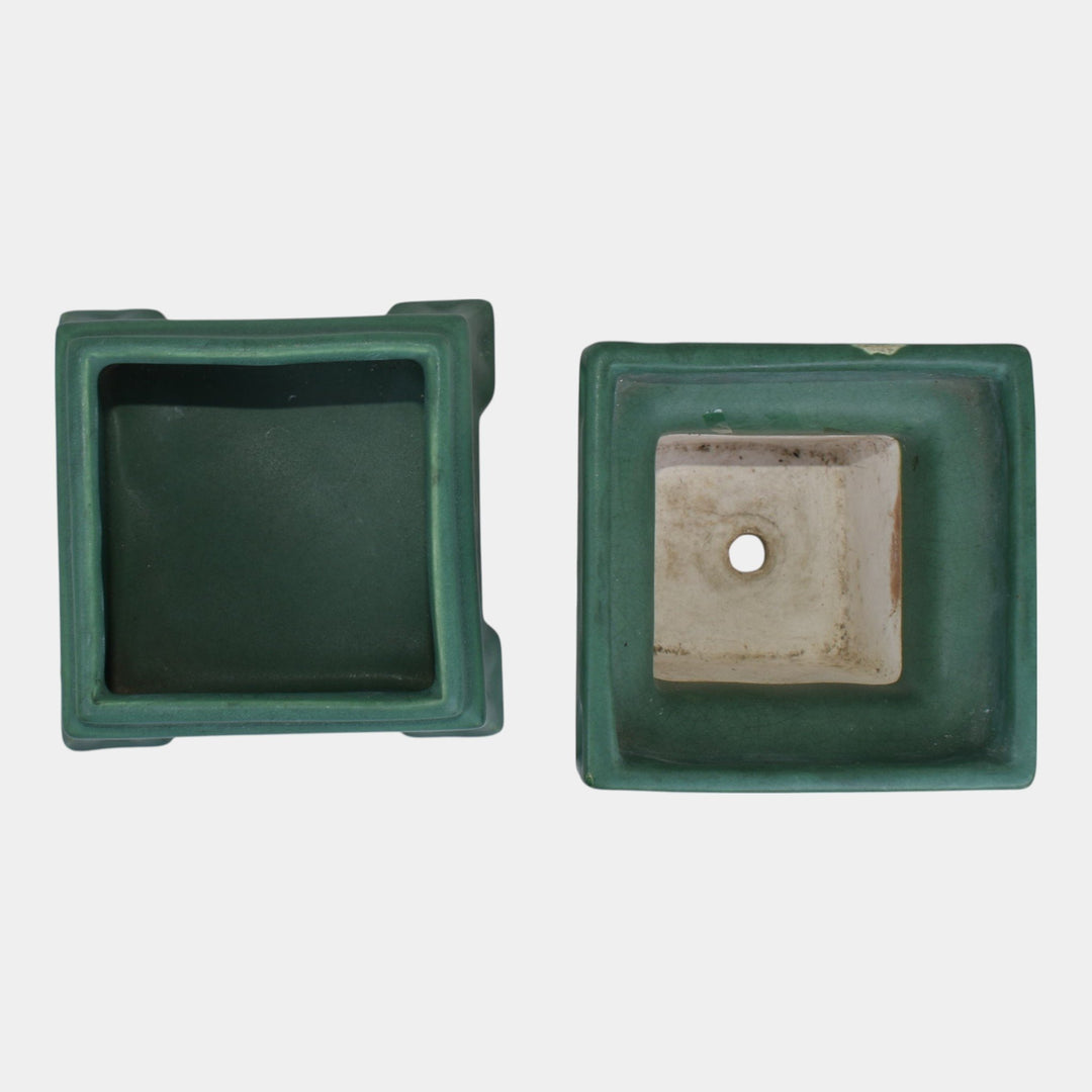 Roseville Matte Green 1907 Arts and Crafts Art Pottery Planter 215-4