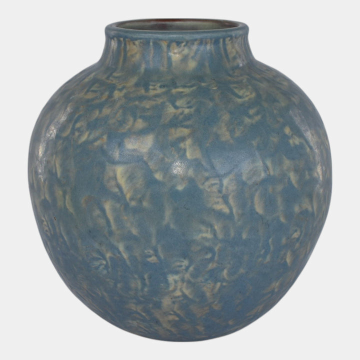 Peters and Reed Landsun Vintage Arts And Crafts Pottery Blue Vase