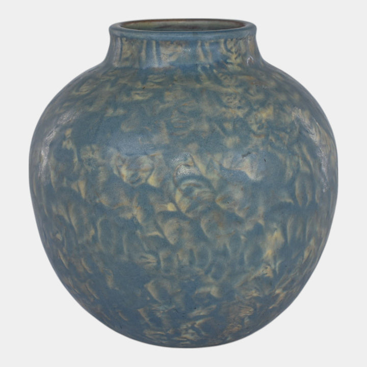 Peters and Reed Landsun Vintage Arts And Crafts Pottery Blue Vase