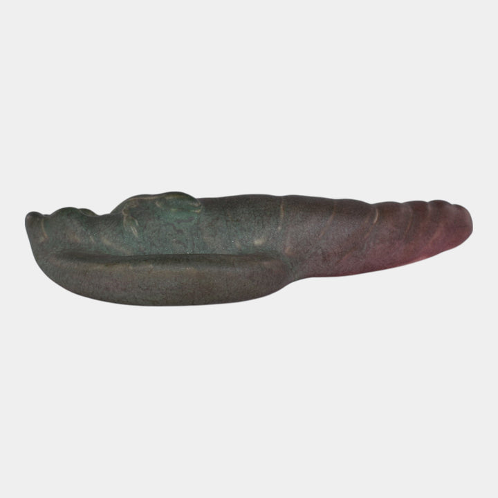 Rookwood 1908 Vintage Arts and Crafts Pottery Lizard Paperweight Figurine 1053 - Just Art Pottery