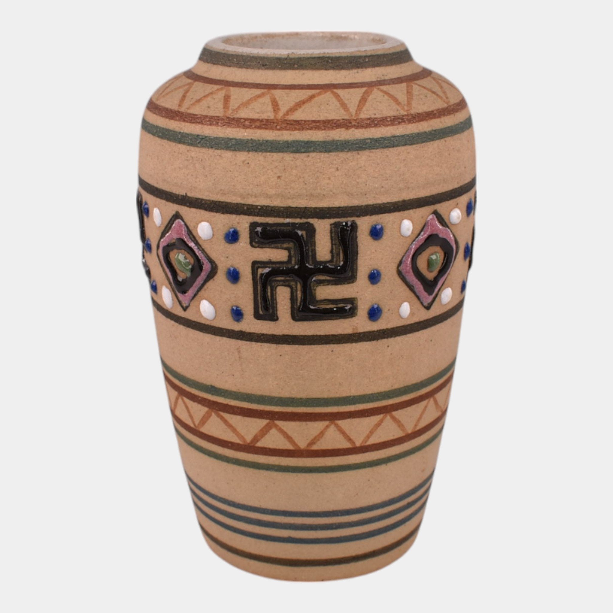 Brush McCoy Zuniart 1924 Art Pottery Native American Design
