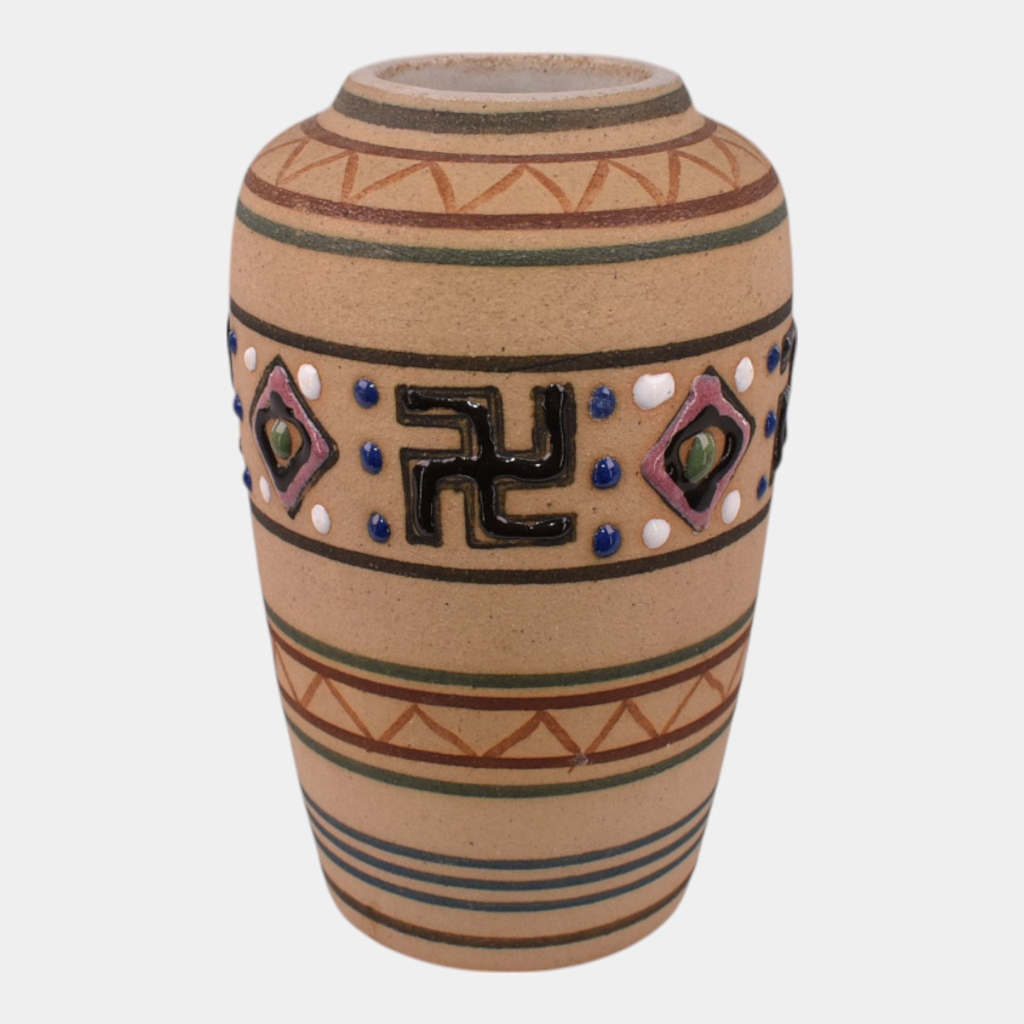 Brush McCoy Zuniart 1924 Art Pottery Native American Design