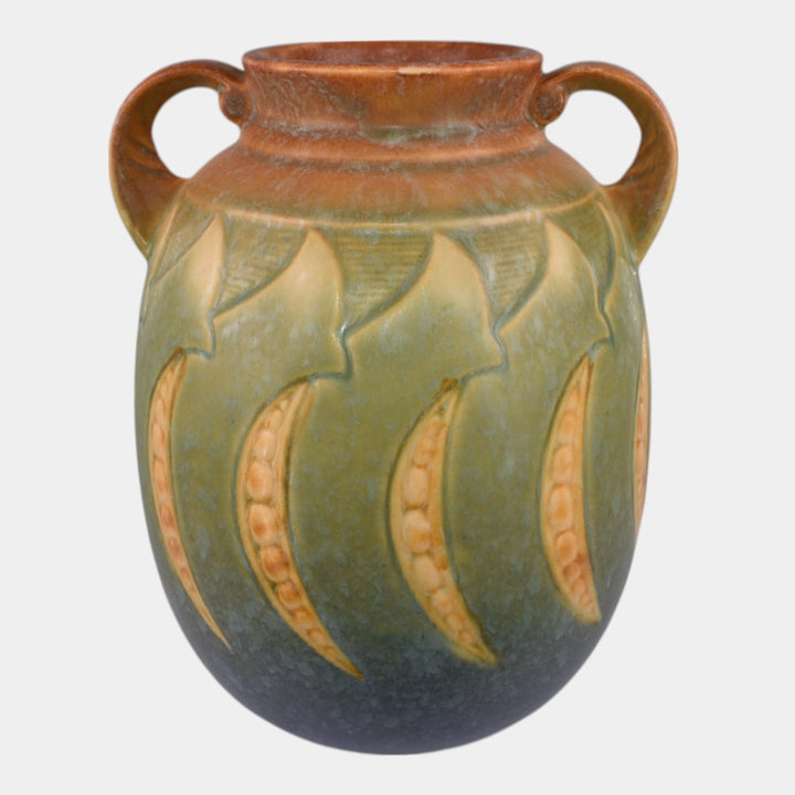 Roseville Falline Blue 1933 Vintage Arts And Crafts Pottery Ceramic Vase 647-7