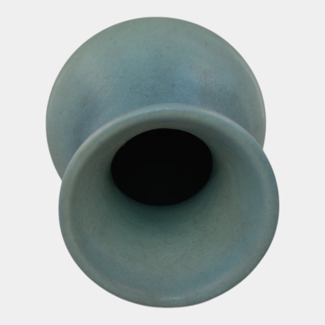 Van Briggle 1940 Original Hand Thrown Art Pottery Blue Vase