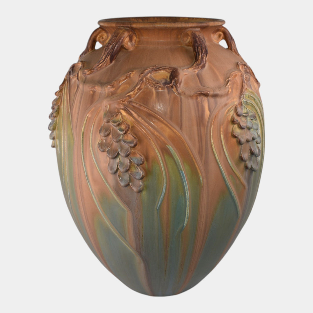 Door Studio Art Product Development One of a Kind Pine Cone Floor Vase
