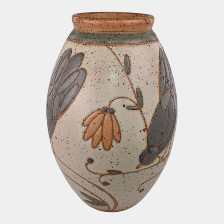Kurt Wild Studio Art Pottery Bird Vase 753