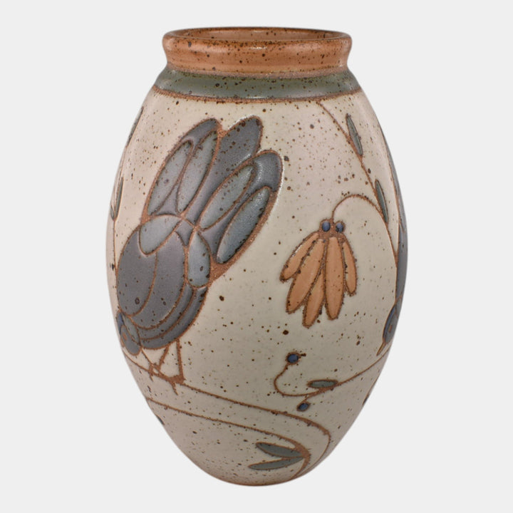 Kurt Wild Studio Art Pottery Bird Vase 753