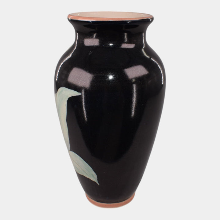 Santa Barbara Ceramic Design 1986 Art Pottery Hand Painted Tulip Vase Takeuchi