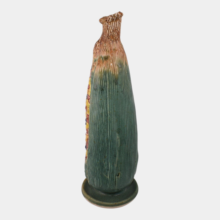 Tim Eberhardt Studio Art Pottery Hand Made Corn Cob Vase # 898