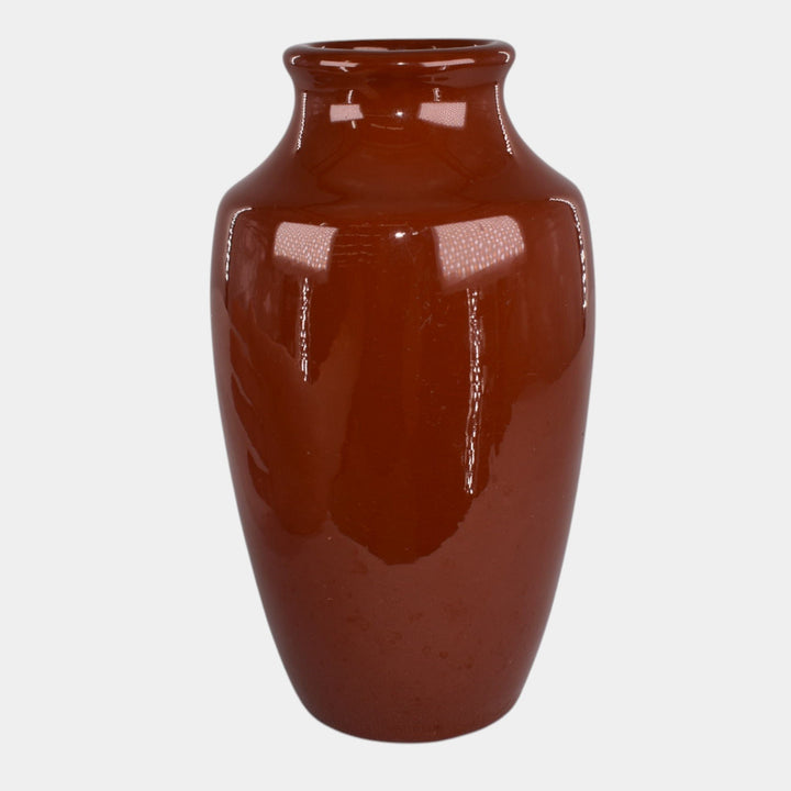 Weller Pottery Rhead Faience Birdimal Oriental Woman Vase 98 - Just Art Pottery