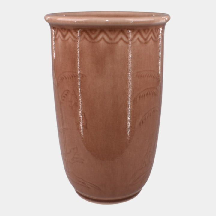 Rookwood 1945 Vintage Art Pottery Scenic Vase 6792 - Just Art Pottery