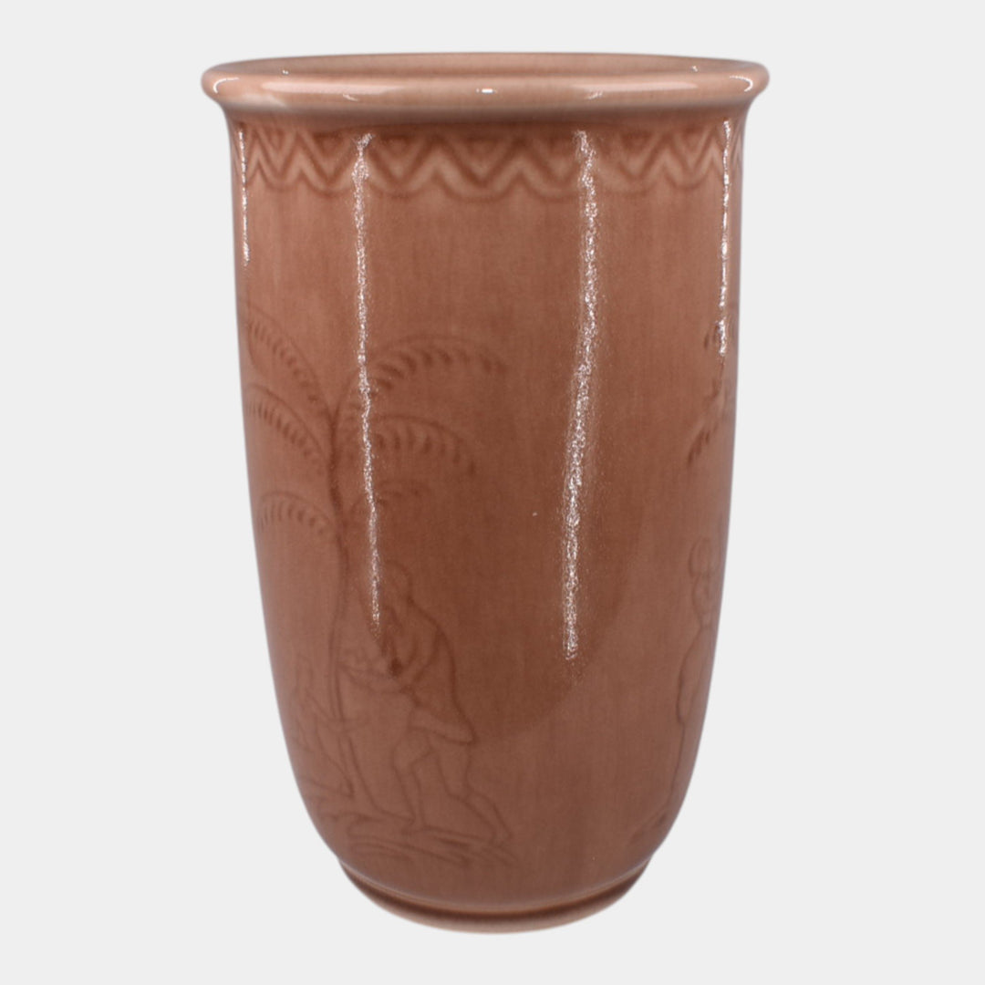 Rookwood 1945 Vintage Art Pottery Scenic Vase 6792 - Just Art Pottery