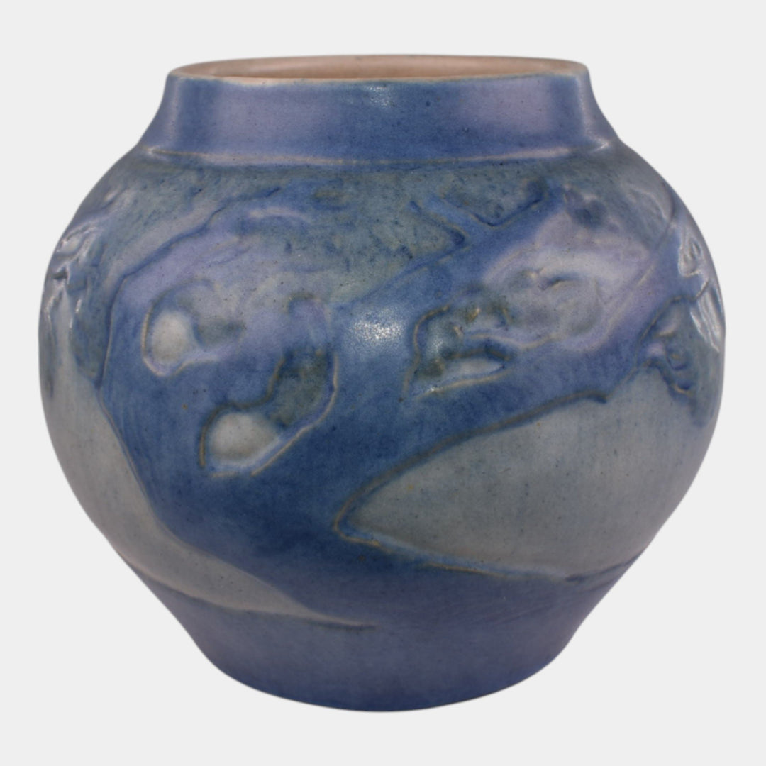 Newcomb College 1929 Vintage Arts Pottery Scenic Tree Bulbous Vase Irvine