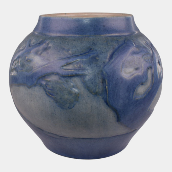Newcomb College 1929 Vintage Arts Pottery Scenic Tree Bulbous Vase Irvine