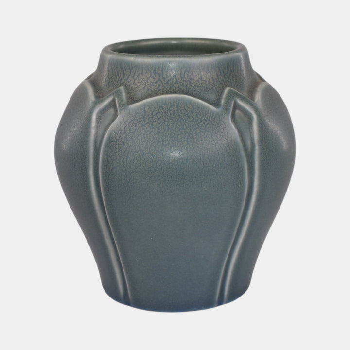 Rookwood 1919 Vintage Arts And Crafts Pottery Blue Ceramic Vase 2089