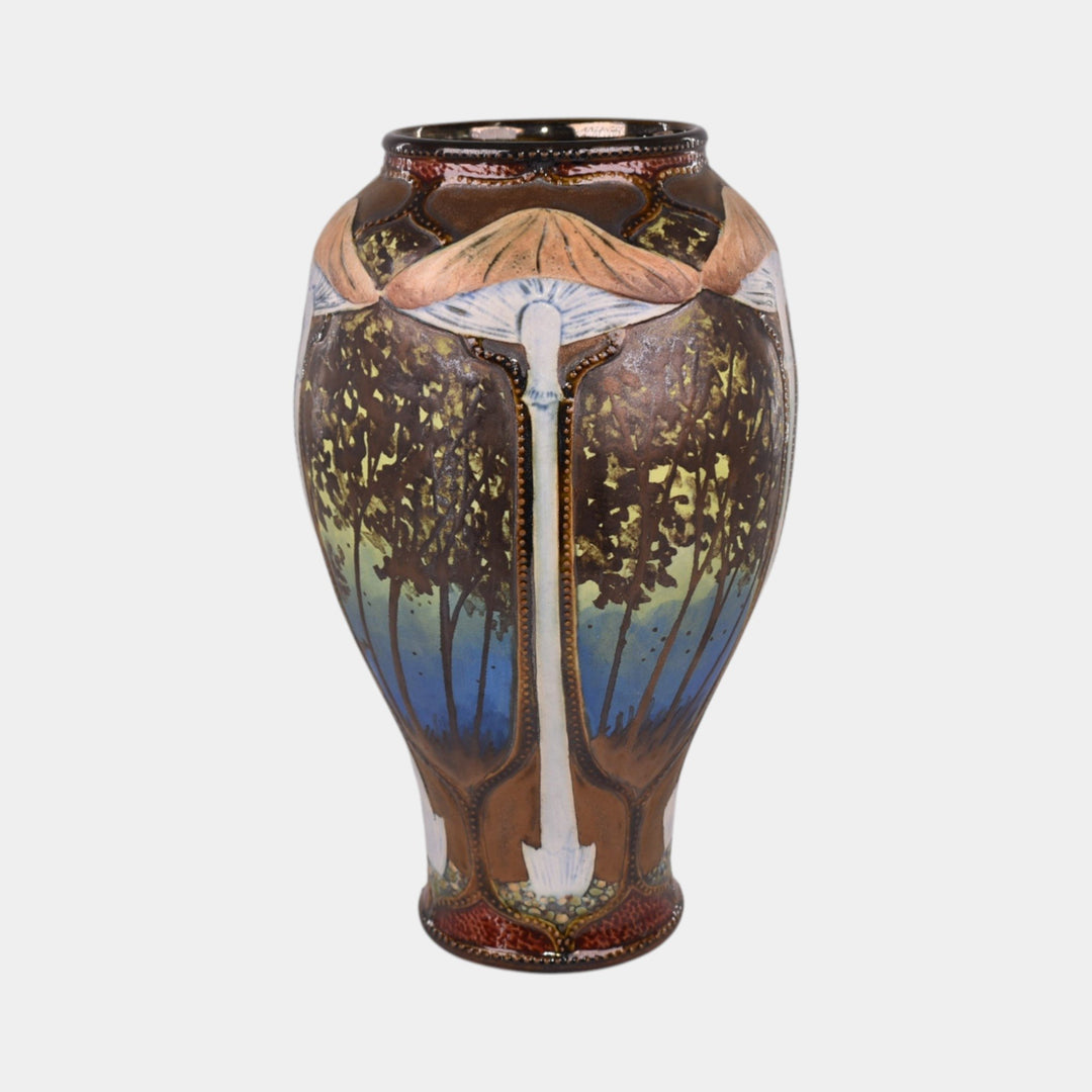 Calmwater Designs Stephanie Young Studio Art Pottery Ceramic Mushroom Vase