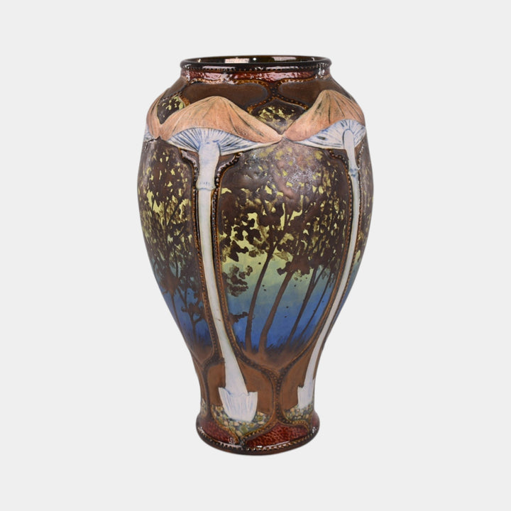 Calmwater Designs Stephanie Young Studio Art Pottery Ceramic Mushroom Vase