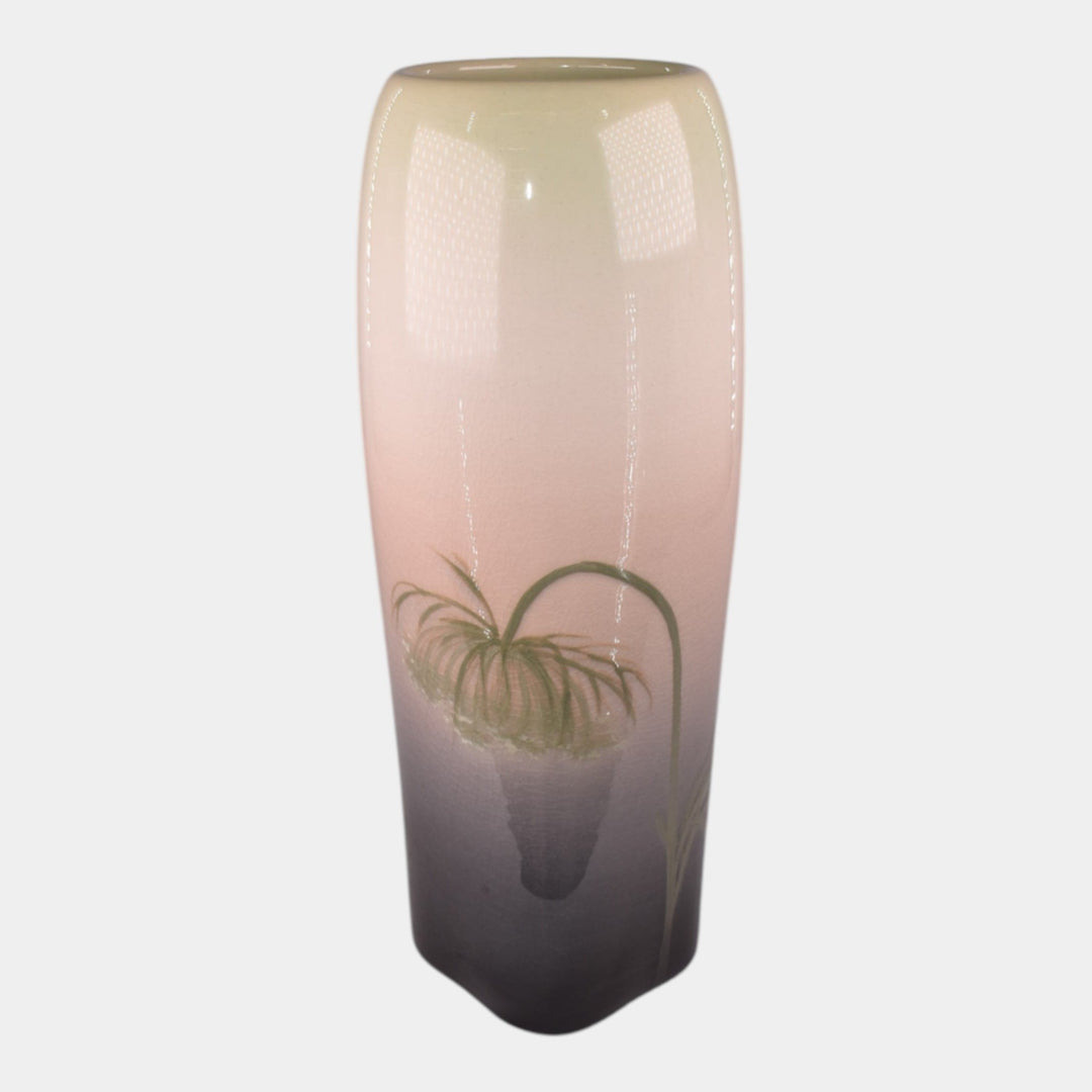 Rookwood 1906 Vintage Art Pottery Purple Pink Queen Anne's Lace Vase 821C Asbury