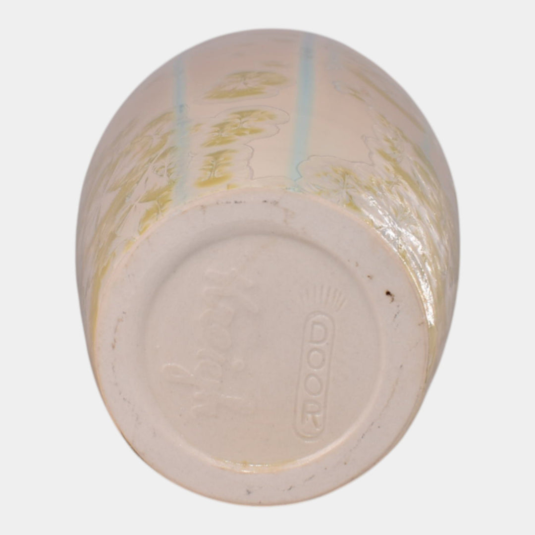 Door Studio Art Pottery Hand Thrown Porcelain Art Nouveau Crane Vase Kreigh - Just Art Pottery