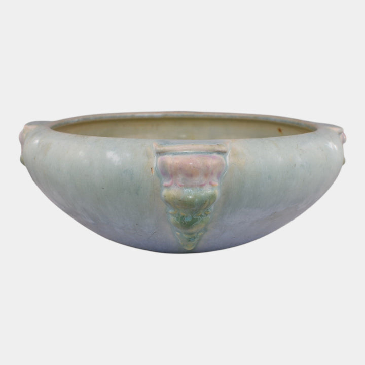 Roseville Topeo Blue 1934 Vintage Pottery Ceramic Bowl 247-6