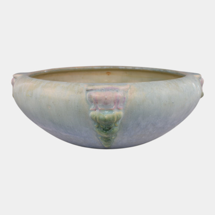 Roseville Topeo Blue 1934 Vintage Pottery Ceramic Bowl 247-6