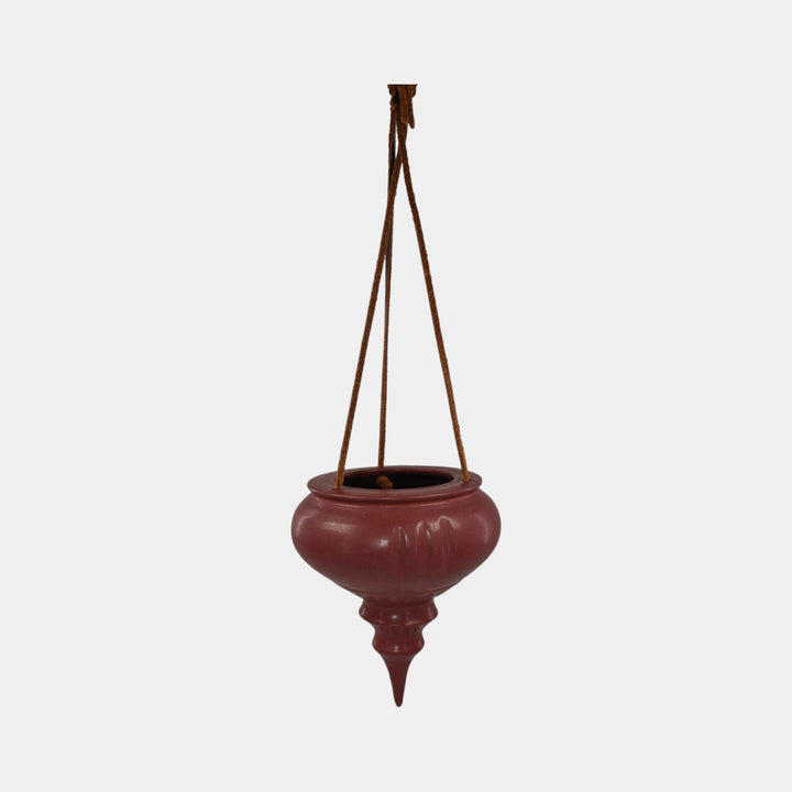 Ephraim Faience 2016 Pottery Ceramic Christmas Ornament Hanging Basket - Just Art Pottery