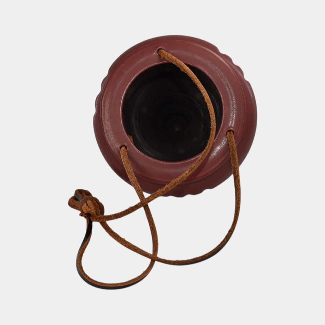 Ephraim Faience 2016 Pottery Ceramic Christmas Ornament Hanging Basket - Just Art Pottery