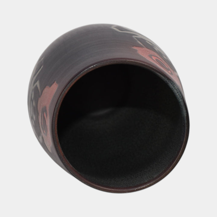 Ephraim Faience 2020 Hand Made Pottery Experimental Scarab Ceramic Vase - Just Art Pottery