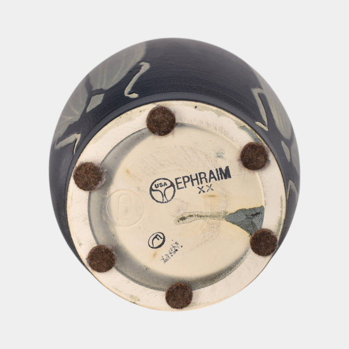 Ephraim Faience 2020 Hand Made Pottery Experimental Scarab Ceramic Vase - Just Art Pottery