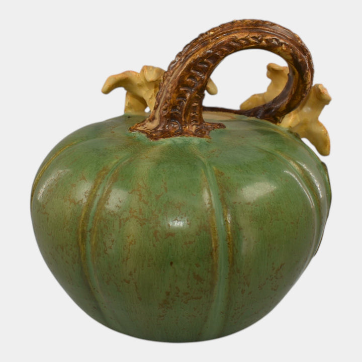 Ephraim Faience 2018 Hand Made Pottery Garden Patch Pumpkin Ceramic