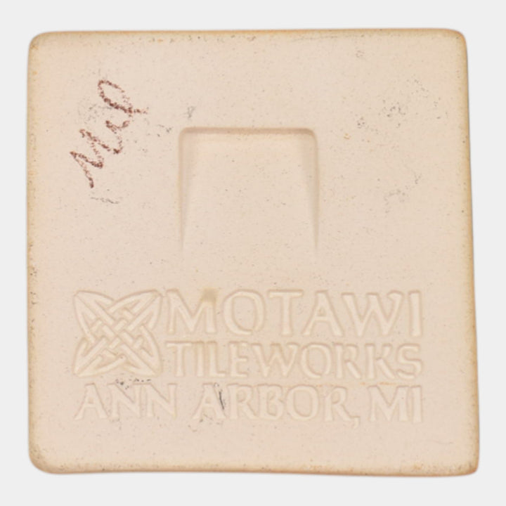 Motawi Tileworks Art Pottery Textured Stylized Fish Tile
