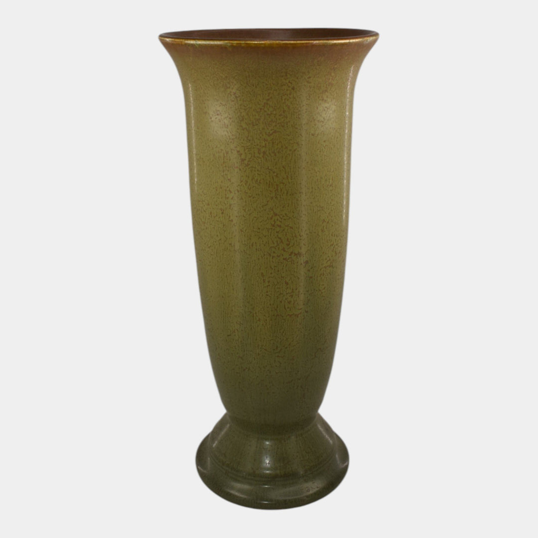 Ephraim Faience 2022 Hand Made Pottery Owl in the Orchard Ceramic Vase - Just Art Pottery