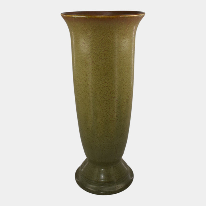 Ephraim Faience 2022 Hand Made Pottery Owl in the Orchard Ceramic Vase - Just Art Pottery