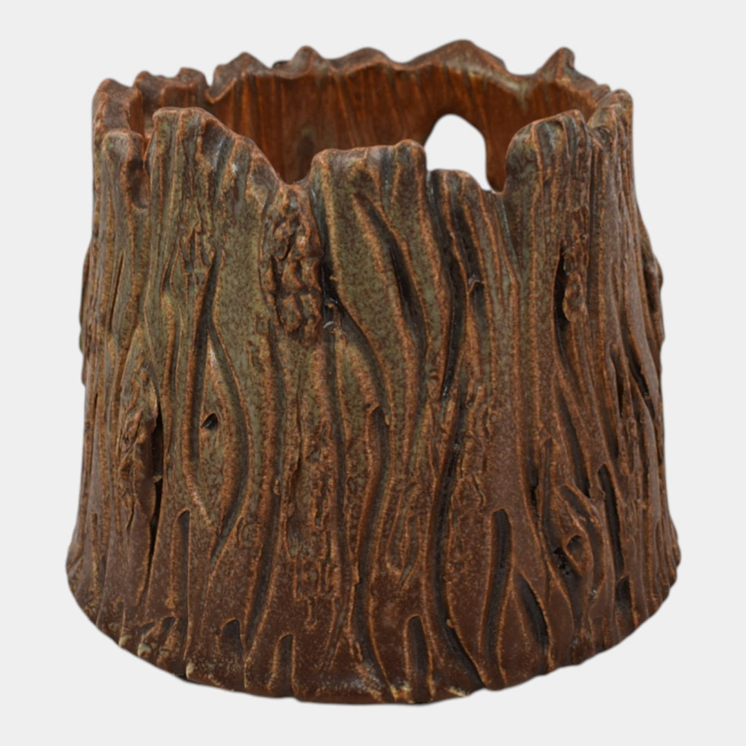 Ephraim Faience 2022 Hand Made Pottery Seeking Shelter Lantern Frog Ceramic Vase - Just Art Pottery