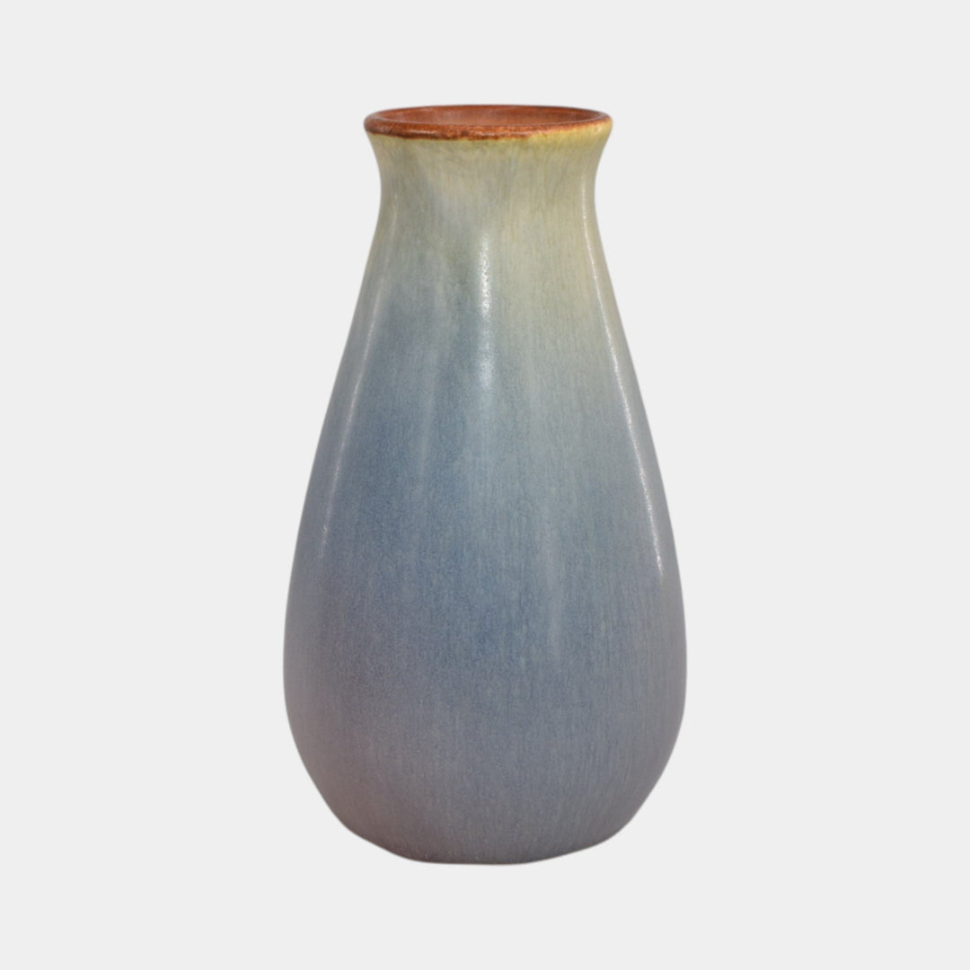 Ephraim Faience 2024 Hand Made Pottery Experimental Bat And Moon Ceramic Vase - Just Art Pottery