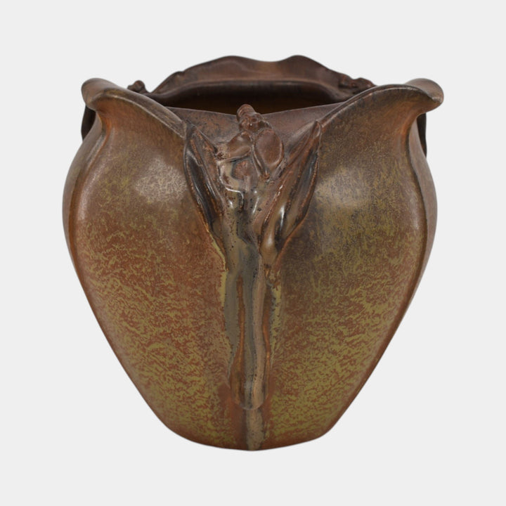 Ephraim Faience 2018 Hand Made Pottery Experimental Bat Ceramic Vase - Just Art Pottery