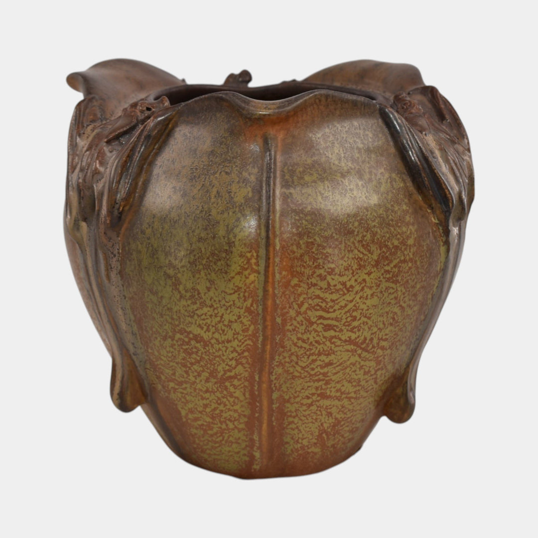 Ephraim Faience 2018 Hand Made Pottery Experimental Bat Ceramic Vase - Just Art Pottery